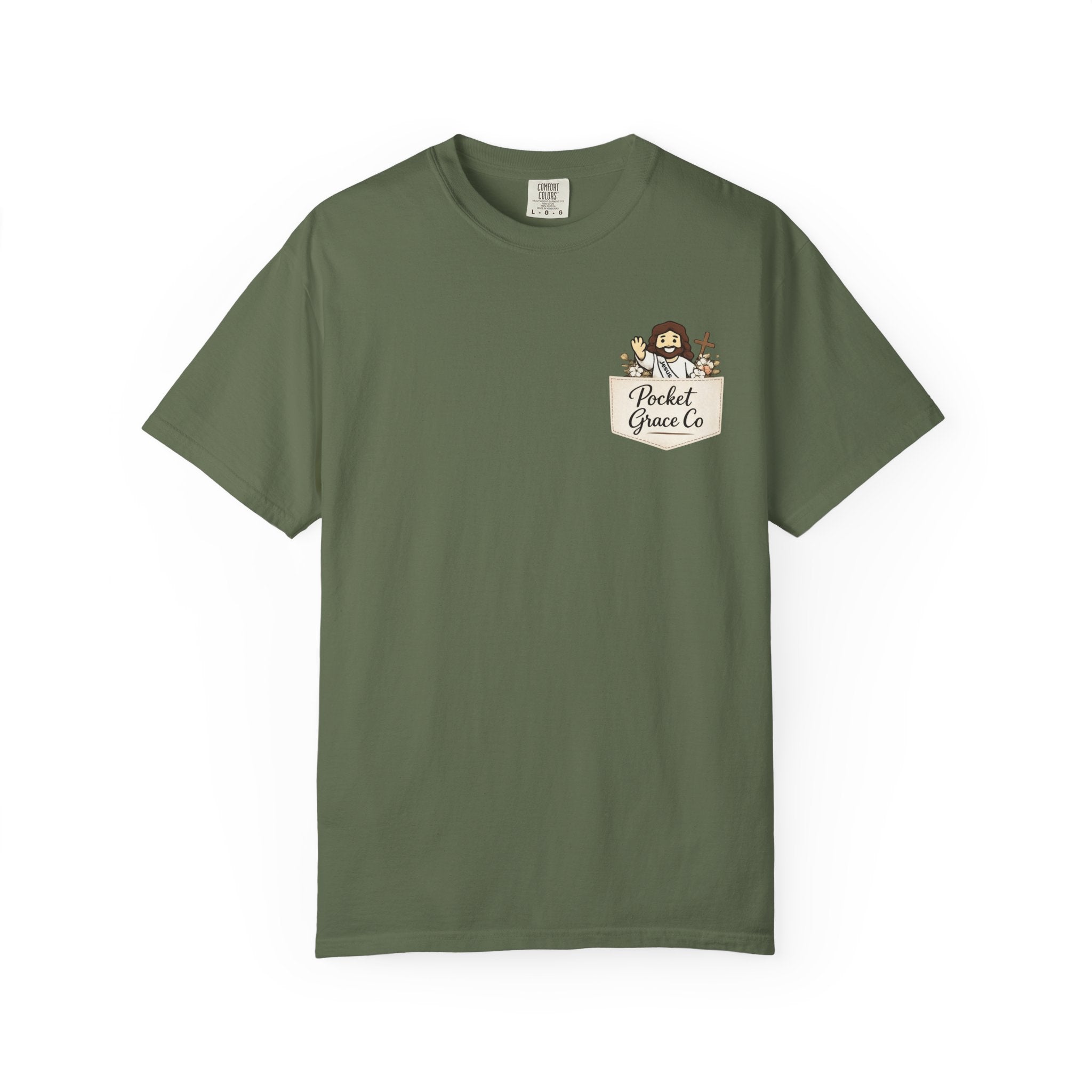 Pocket Grace Tee (Sage)