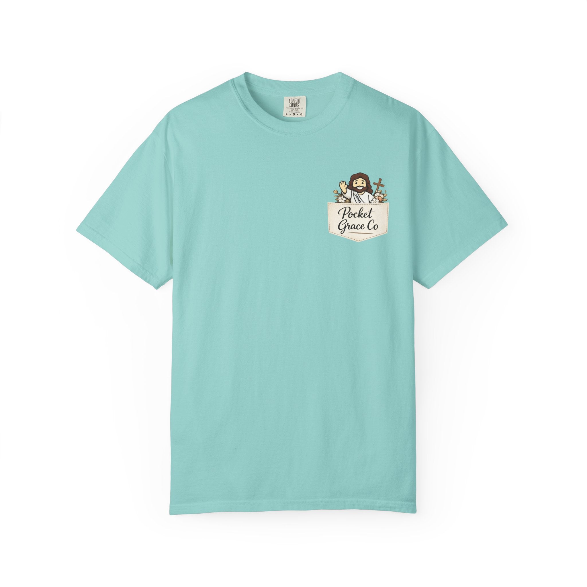 Pocket Grace Tee (Chalky Mint)