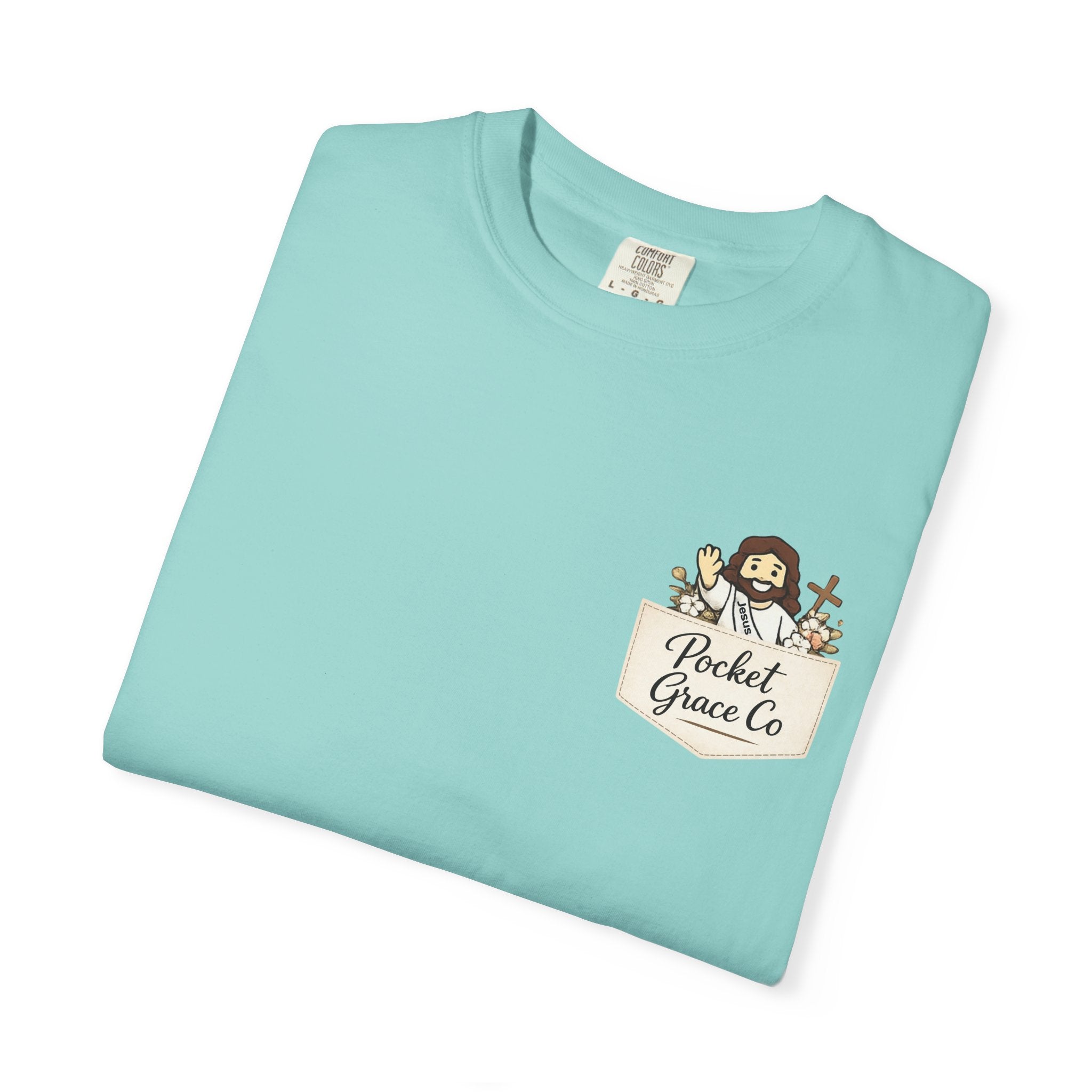 Pocket Grace Tee (Chalky Mint)