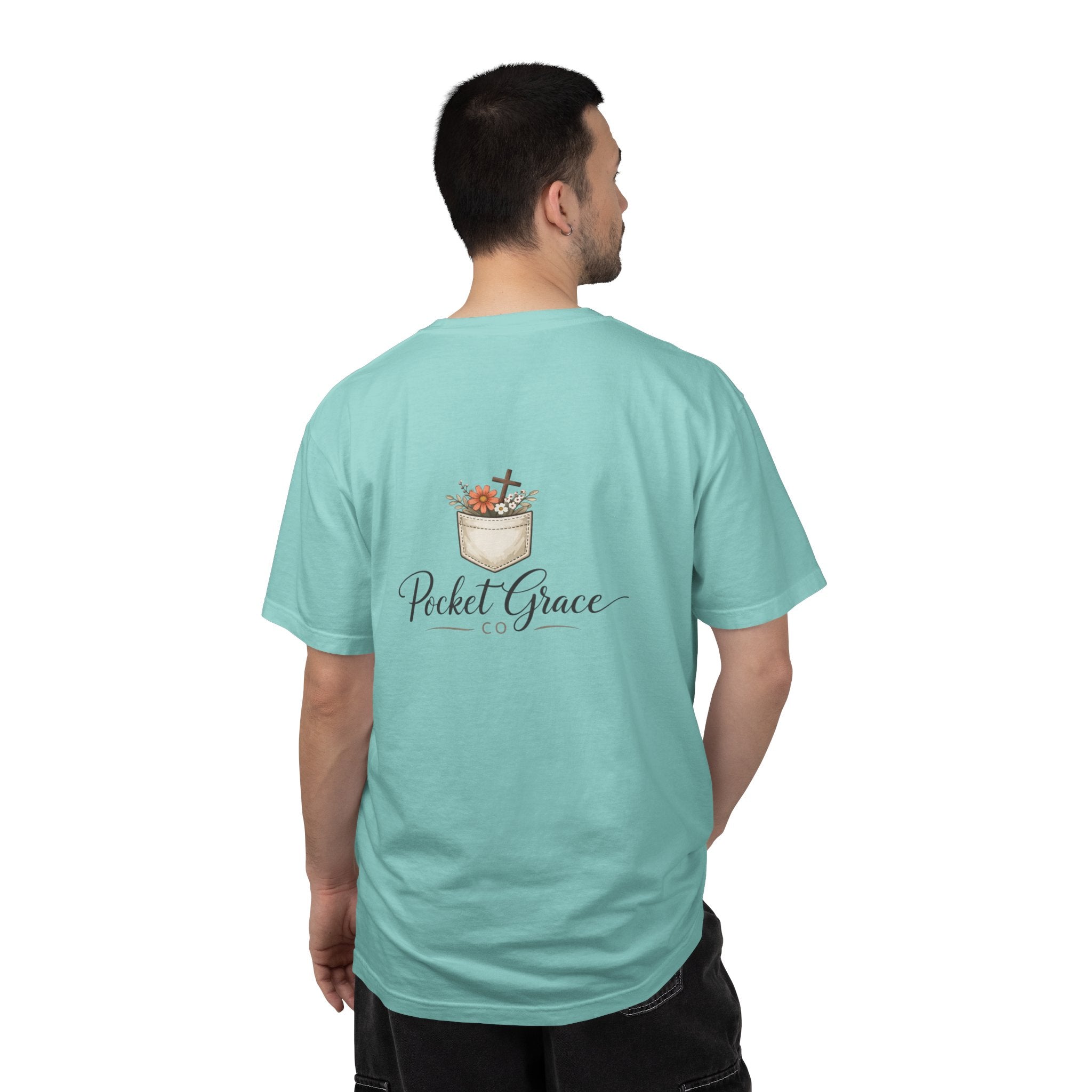 Pocket Grace Tee (Chalky Mint)