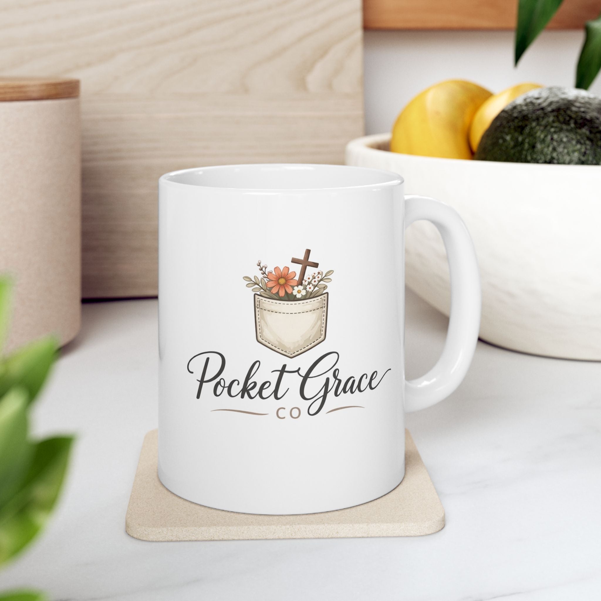 Signature Pocket Grace Ceramic Mug (11oz & 15oz)