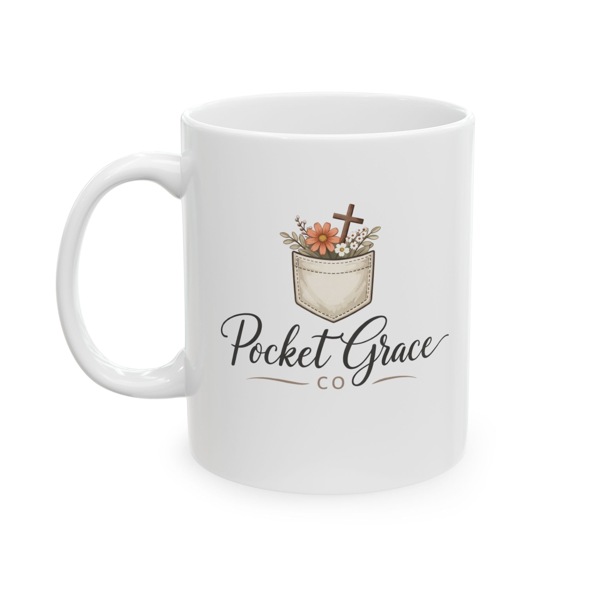 Signature Pocket Grace Ceramic Mug (11oz & 15oz)