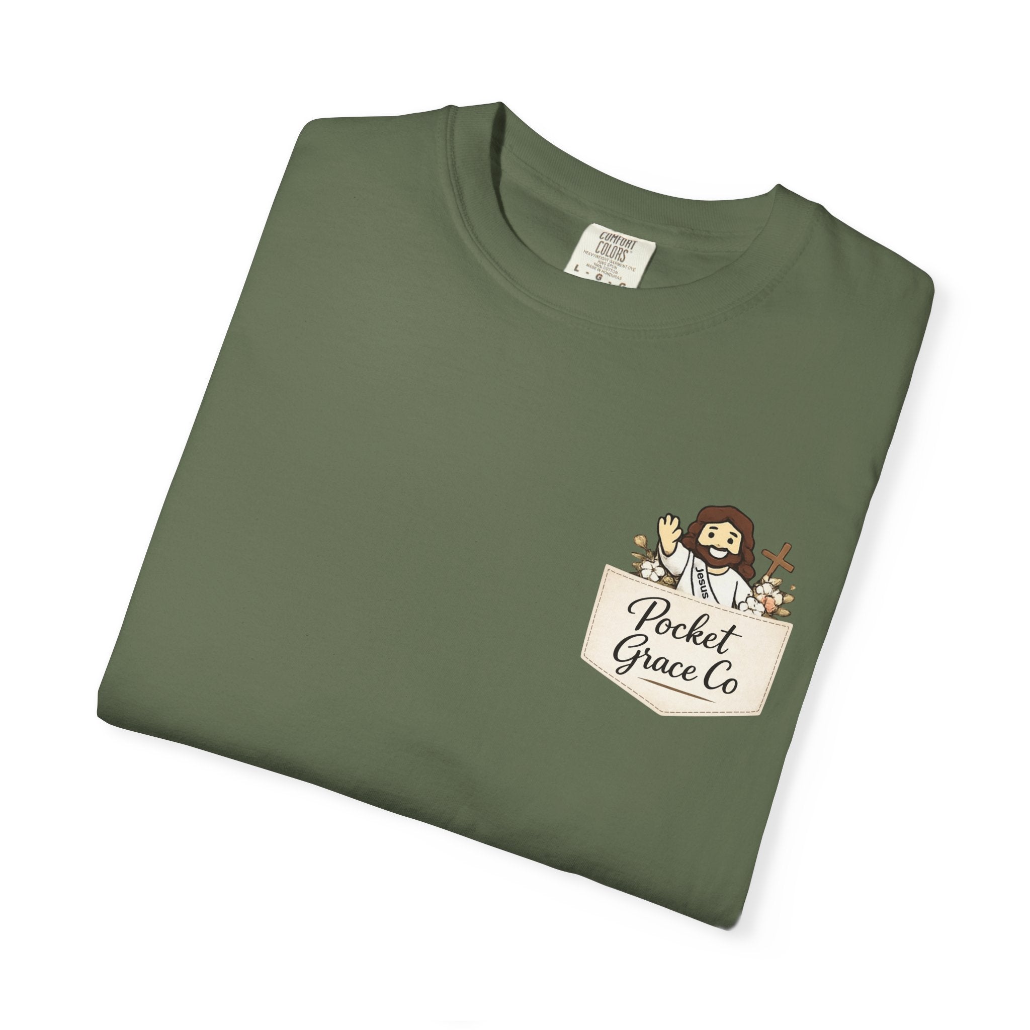 Pocket Grace Tee (Sage)