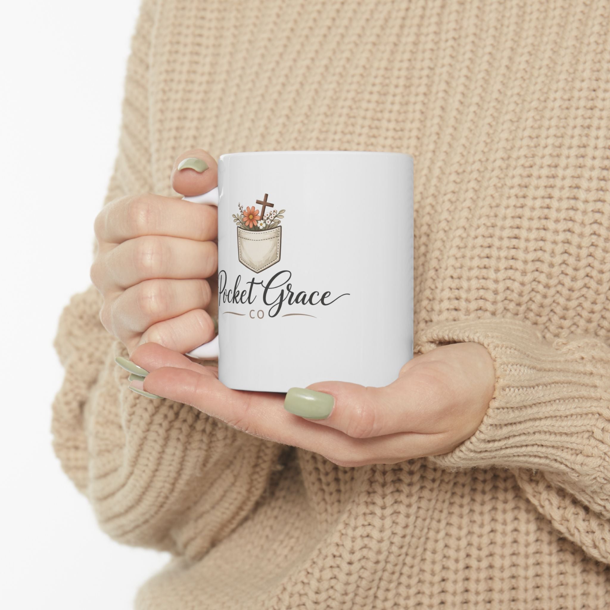 Signature Pocket Grace Ceramic Mug (11oz & 15oz)